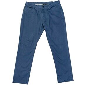 English Laundry Blue Men's 5-Pocket Pant Straight Fit Stretch Fabric Flex 34x30